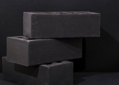 The Black Brick Satin